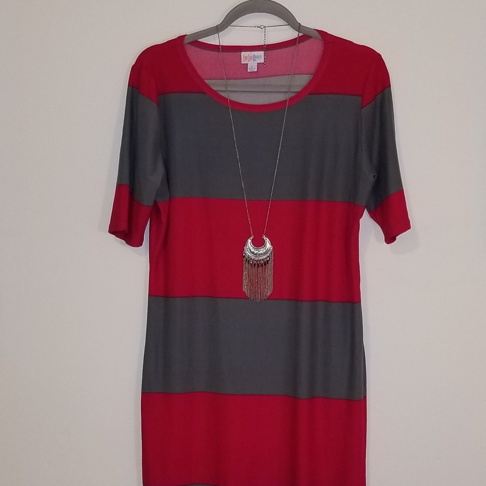 Lularoe Large Julia Dress-- Leggings Material!